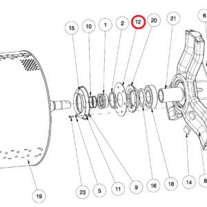 HS6017 PLATINA V-RING