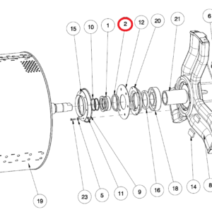 HS6017 ANILLO V-RING V-85A VITON