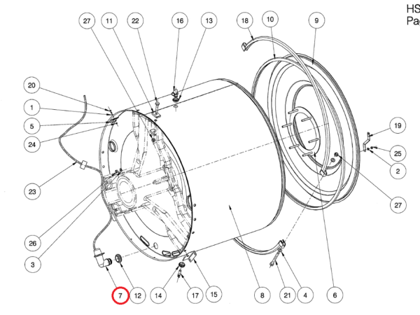 NX320382 Cuerpo presostato