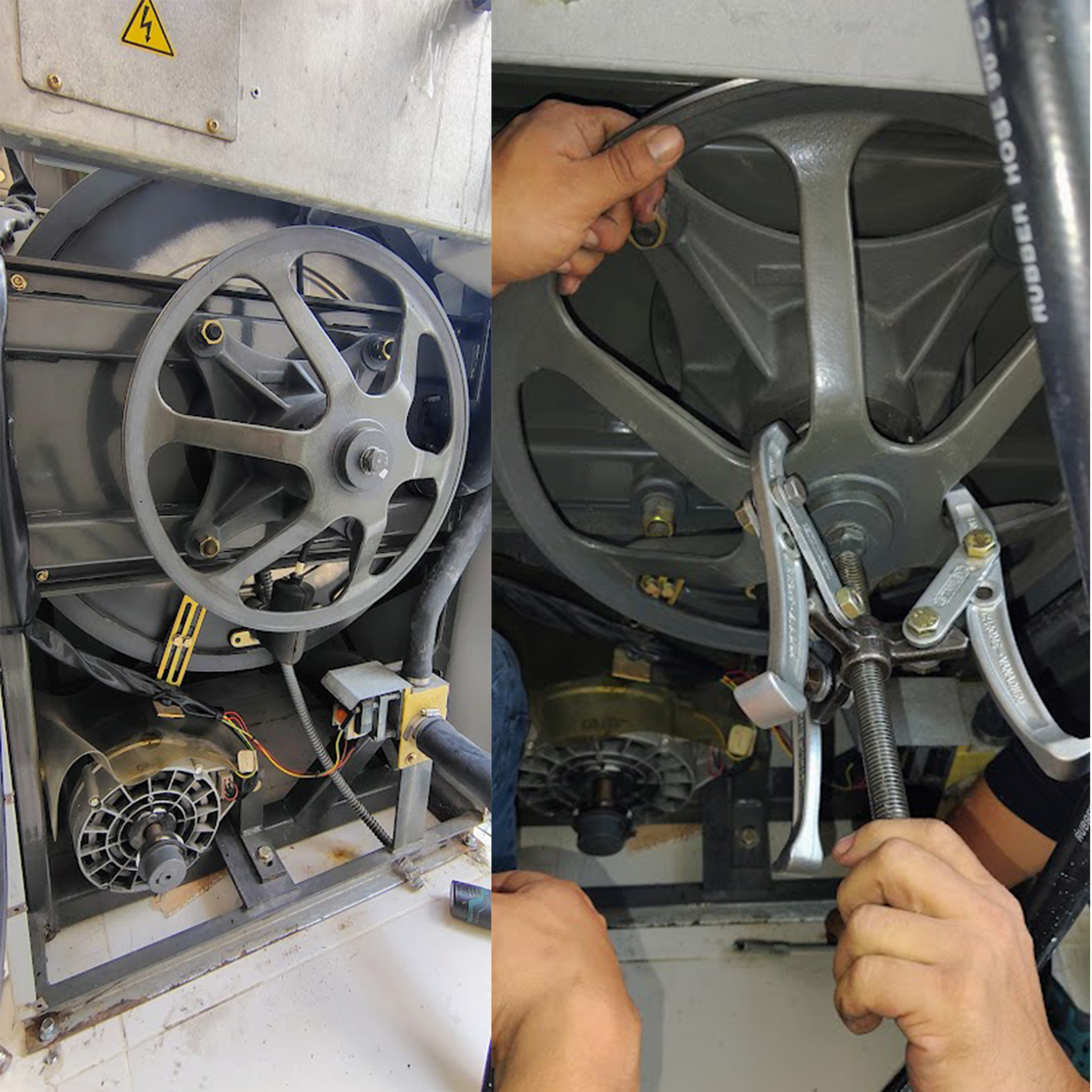 Cambio de rodamientos lavadoras HS Girbau hasta 24 KG - Image 3